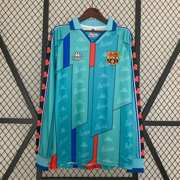 Tailandia Camiseta Barcelona Replica Segunda Ropa ML Retro 1996 1997